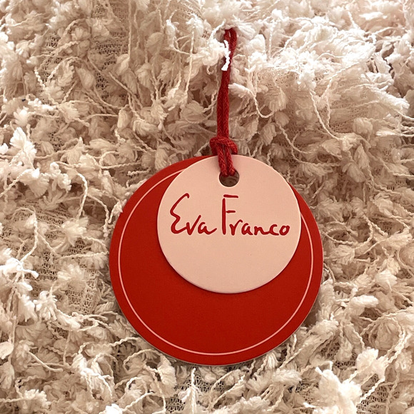 ANTHROPOLOGIE EVA FRANCO Plus Size 1X Varsity Pullover Shaggy Sweatshirt Top NWT - Picture 12 of 13